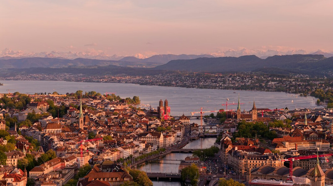 swiss city skyline