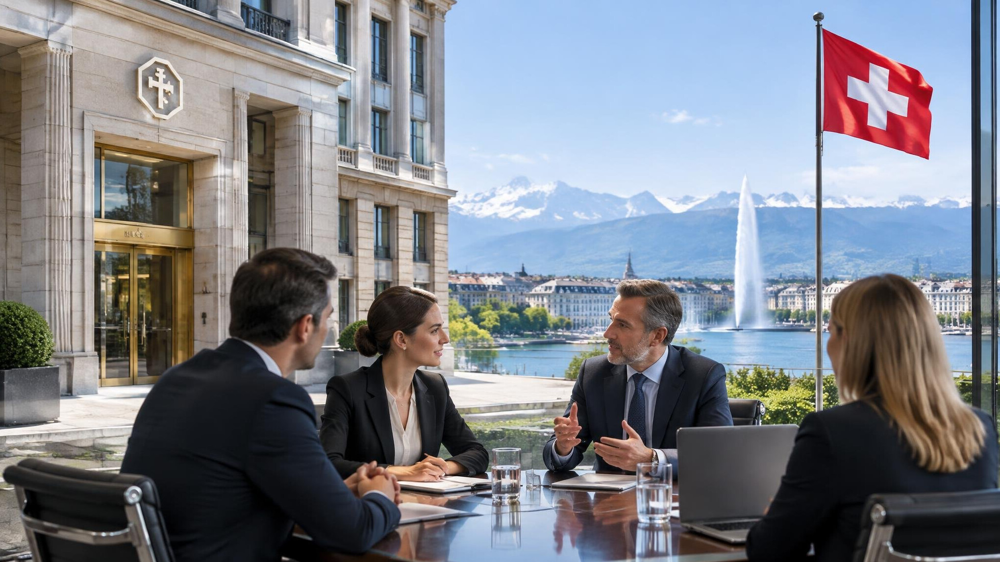 swiss bank building