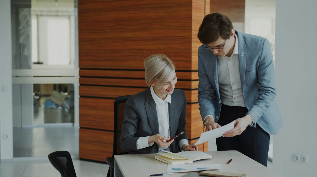 corporate office meeting